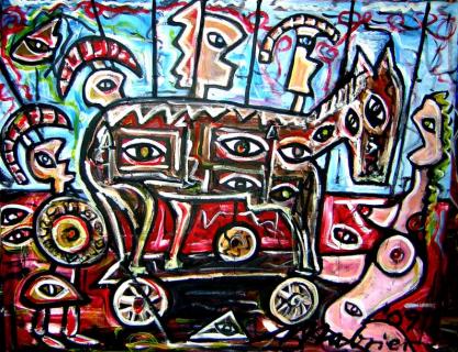 Troja von MABRIER Paul auf Kunstpavillon.com