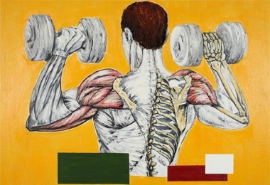 BACK YELLOW von WEBER Albert auf Kunstpavillon.com