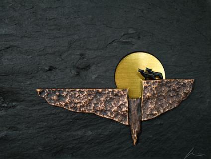 „Cantalupo, Lied der Wölfe” - Künstler „BöRNER Klaus” Cantalupo, Lied der Wölfe - Künstler BöRNER Klaus; auf der Kunstplattform Kunstpavillon.com