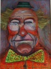 „Clown” - Künstler „FLEIDL Ludwig” Clown - Künstler FLEIDL Ludwig; auf der Kunstplattform Kunstpavillon.com