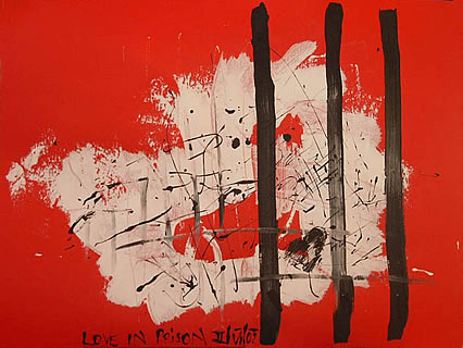 Love in Prison von GIETL Marion auf Kunstpavillon.com