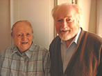 Oswald Kollreider mit Schwester