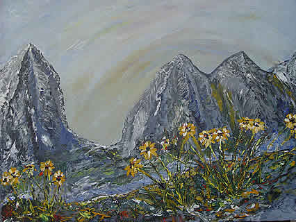 Arnika im Pustertal von UNTERTROGER Franz auf Kunstpavillon.com