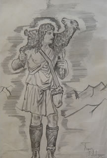 Der gute Hirte von UNTERTROGER Franz auf Kunstpavillon.com