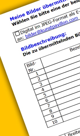 Anmeldung zur Kunstgalerie Kunstpavillon.com Anmeldung zur Kunstgalerie Kunstpavillon.com